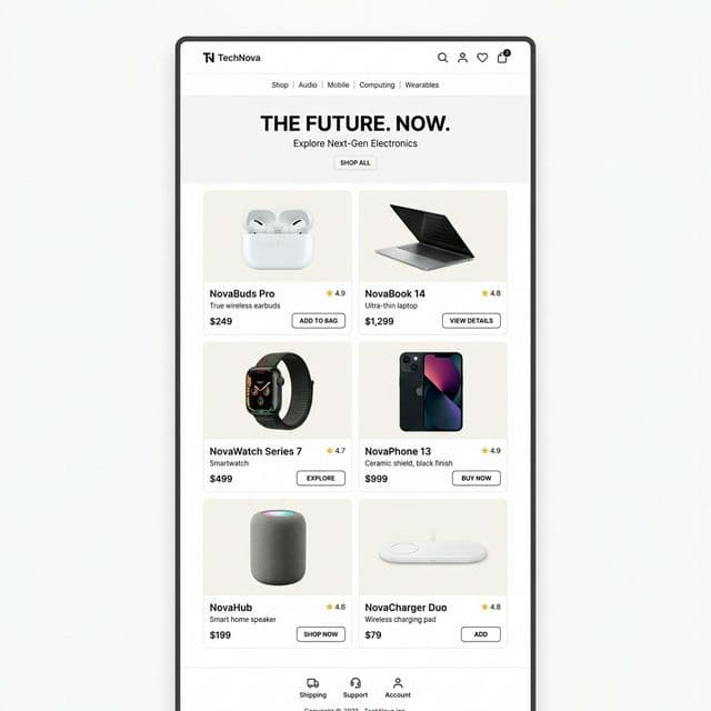 Plateforme E-commerce